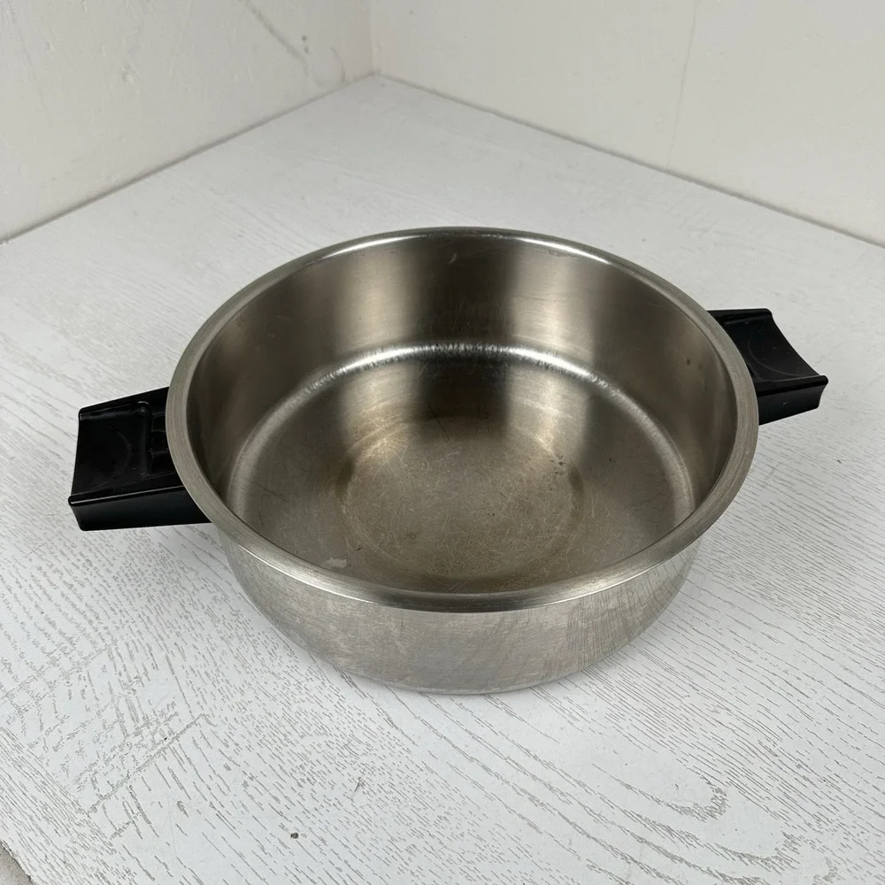 Luster Craft Cookware 3-Ply Stainless Steel High Dome Lid For 6 Qt Stock‎ Pot